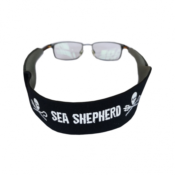 Sunglasses Strap Sea Shepherd Schwarz PreisHammer Sonnenbrillenband 