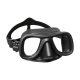 Mares SAMURAI-X Apnoe Maske - Farbe: Schwarz/Schwarz