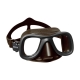 Mares SAMURAI-X Apnoe Maske - Farbe: Braun/Schwarz