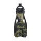 Mares Geräteflosse Power Plana Tactical Green - Farbe: Camouflage Olive - Gr. S