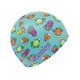 Zoggs - Silicone Printed Cap - Badekappe - Farbe: Hellblau/Meer