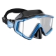 Cressi - Liberty Triside - Tauchmaske - Farbe: Black/Sapphire