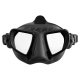 Cressi - Atom - Freitauchmaske - Frarbe: Black