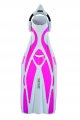 # Seac F1 S - Geräteflosse mit Sling Strap System - Farbe: White/Pink - Größe L/XL - Abverkauf