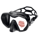 Seac - Leader - Antifog-Tauchmaske - Farbe: Schwarz