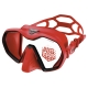 Seac - Leader - Antifog-Tauchmaske - Farbe: Rot
