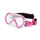 Tusa - Ino - Tauchmaske mit Fabric Strap Maskenband - Farbe: Pink