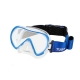Tusa - Ino - Tauchmaske mit Fabric Strap Maskenband - Farbe: Blau