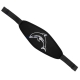M&M Maskenband mit Klett Farbe Schwarz Delfin Motiv