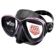 Seac - Serrena - Antifog-Tauchmaske - Farbe: Schwarz/Lila