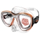 Seac - Serrena - Antifog-Tauchmaske - Farbe: Klar/Orange