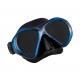 Scubaforce Tauchmaske Vision II - Farbe Schwarz / Blau