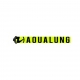 Aqualung Maskenband - Fast Strap - Gelb/Schwarz