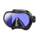 Tusa Tauchmaske INO PRO - Schwarz - Black Amber