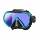 Tusa Tauchmaske INO PRO - Schwarz - Ocean Green Amber