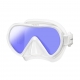 Tusa Tauchmaske INO PRO - White - White Amber