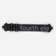Fourth Element - Mask Strap - elastisches Textilband - Farbe: Black/Grey