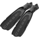 Cressi - Apnoe Flosse Gara modular sprint - Farbe: Black - Größe: 36/37