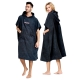 Cressi - Poncho - Umkleide-Handtuch - Farbe: Schwarz - Größe: S/M 67x105cm