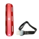 Toddy Style - Single Tank Adapter - Aluminium - Rot mit 1 x Flaschengurt