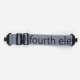Fourth Element - Mask Strap - elastisches Textilband - Farbe: Black/Grey
