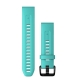 Garmin - QUICKFIT Silikon Armband (2-teilig) 20 mm Breite, 110 mm Länge - Aqua