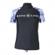 # Aqualung Rash Guard Aqua - Short Sleeve - Damen - Purple White - Gr: L