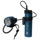 Nanight - Sidemount Tauchlampe Tech 2 mit Ladeanschluss - 135cm Kabel - Farbe: Blau
