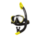 Scubapro - Maske- & Schnorchelset - Synergy Twin Combo - Schwarz Silber Gelb