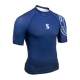 Scubapro - UPF 50 T-Flex Rashguard - Kurzarm - Herren - Farbe: Navy - Größe: S