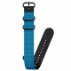 Suunto D5 - Dive 2 Zulu-Textilarmband - 24 mm - L - blue/black