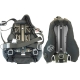 Toddy Style - Sidemount-System TS 3 – Kevlar Keprotec - Plate: Ultralight-Black