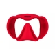 XDEEP - Radical Dive Mask - Farbe: Red - Größe: L
