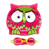 # Goggle Set METEOR CHARACTER - Pink Lime - Abverkauf