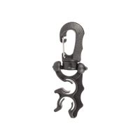 Schlauchhalter Miflex schwarz - 2 Standardschläuche