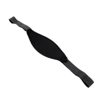 M&M Maskenband mit Klett Farbe Schwarz