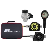 Scubaforce - Atemreglerset - Recreational Set I inkl. Finimeter