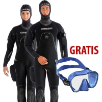 Winter-Deal: Cressi - Desert Trocki - Damen/Herren + gratis Cressi Z2 Small Maske