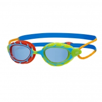 Zoggs Predator Junior - Schwimmbrille - Blau/Rot - getönt