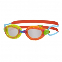 Zoggs Predator Junior - Schwimmbrille - Rot/Orange - clear