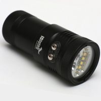 iDiving Tauchlampe 5000 Lumen mit Rot & UV-Licht #