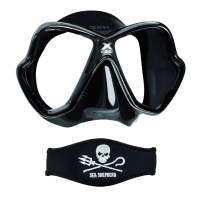 Sea Shepherd - Maske Steve inkl Maskenbandschutz