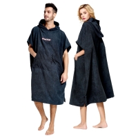 Cressi - Poncho - Umkleide-Handtuch - Farbe: Schwarz - Unisex