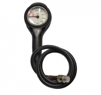 TSV - Finimeter - Slim Line inkl. mit Miflex Carbon 80cm - 0-400 bar