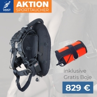 DIVE1 Suba F40 Jacket inkl. GRATIS Dekoboje
