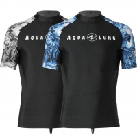 Aqualung Rash Guard Aqua - Short Sleeve - Herren - Abverkauf  - #