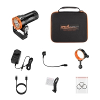 OrcaTorch - FlexDive Handheld - Dual Beam Spot & Flood - max. 8000 Lumen