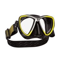 Scubapro Tauchmaske - Synergy Mini - Schwarz Gelb