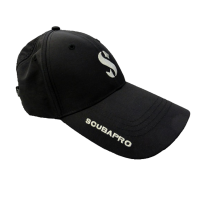 Scubapro Baseball Cap - Black - onesize