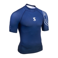 Scubapro - UPF 50 T-Flex Rashguard - Kurzarm - Herren - Farbe: Navy